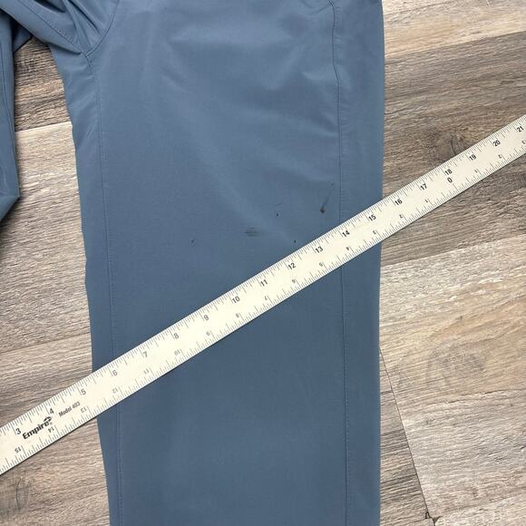 Lululemon Esker Slim The Lab Oil Slick Blue Womens 4‎ Joggers Trousers Pants - Picture 6 of 12